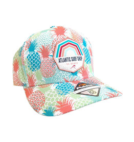 Atlantic Surf Co Atlantic Surf Pineapple Performance Ball Cap Pink