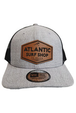 Atlantic Surf Co Atlantic Surf New Era Trucker Ball Cap Grey/Black
