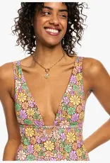 Roxy Roxy All About Sol One Piece Swimsuit Root Beer All About Sol Mini