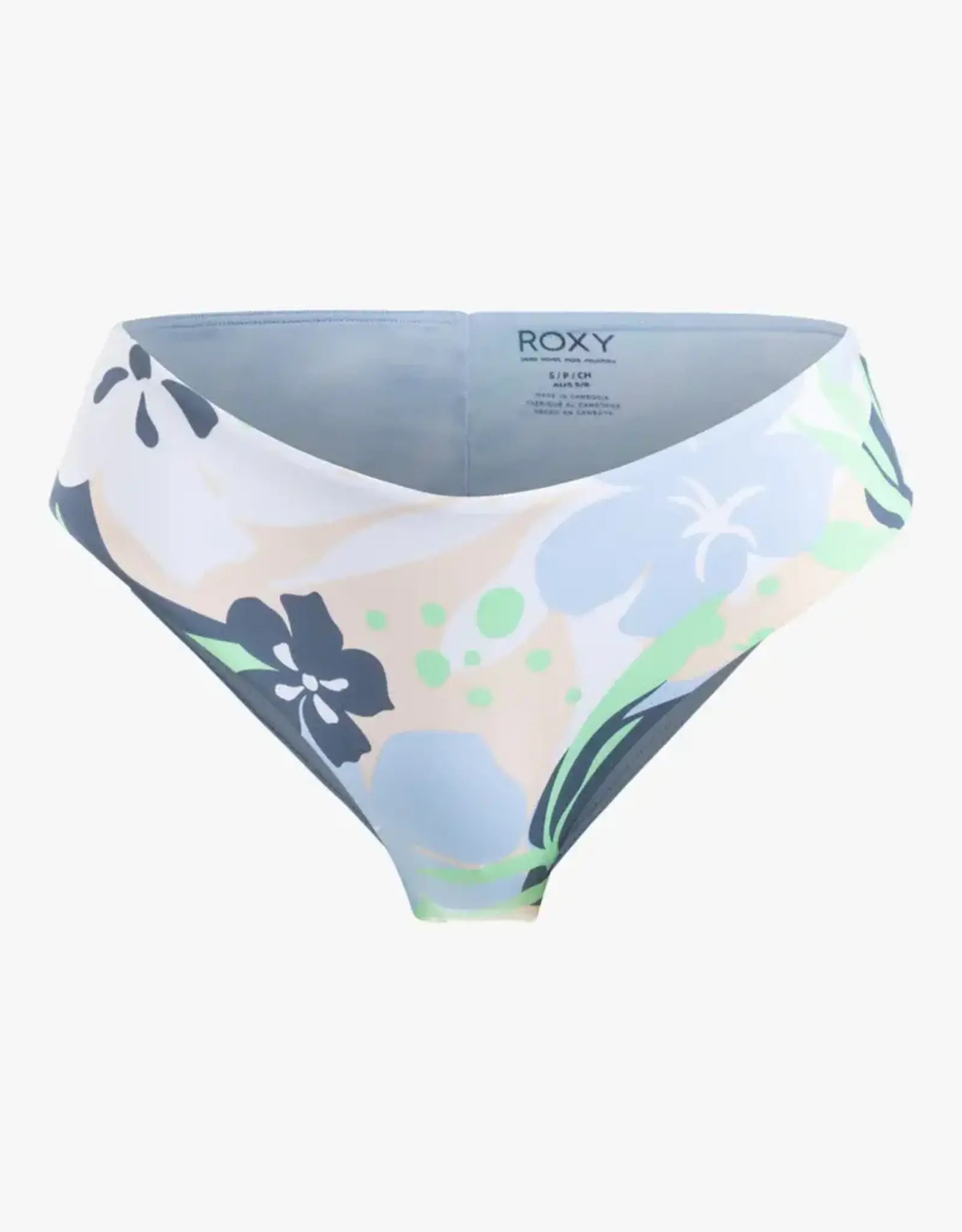Roxy Roxy Printed Beach Classics Cheeky Bikini Bottoms Vintage Indigo Archive Roxy
