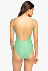 Roxy Roxy Original One Piece Swimsuit Zephyr Green