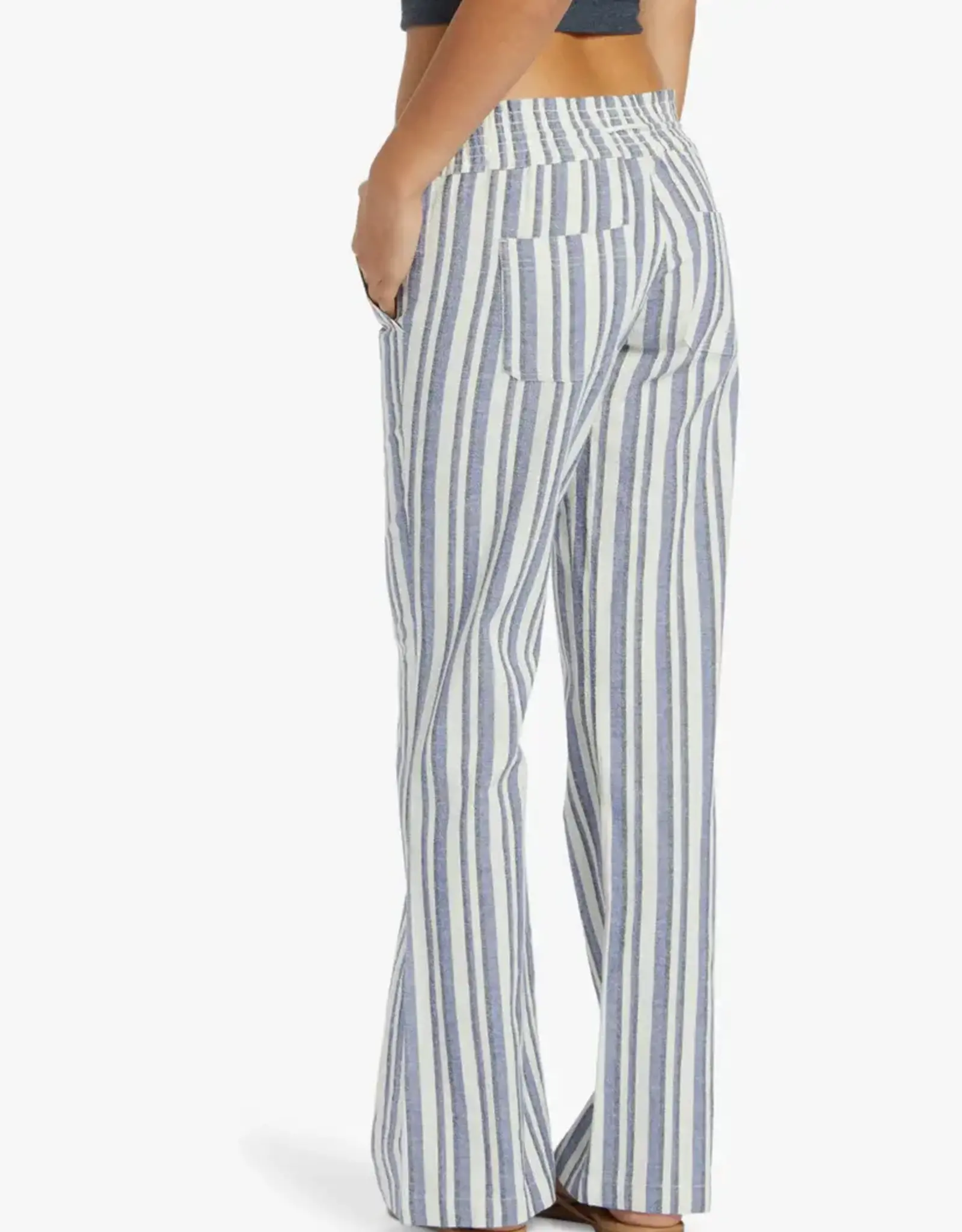 Roxy Roxy Oceanside Pants Bijou Silk Caye Stripe