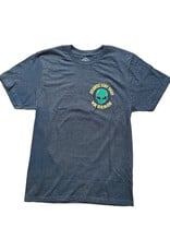 Atlantic Surf Co Atlantic Surf Shop Alien Wave T-shirt Dark Blue