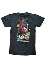 Atlantic Surf Co Atlantic Surf Night Tropics T-shirt Dark Teal