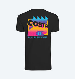 Costa Del Mar Costa Gnarly Wave Tee Black