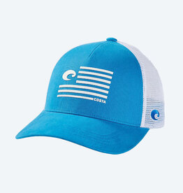 Costa Del Mar Costa Pride Logo Trucker Hat Costa Blue
