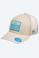 Costa Del Mar Costa Topwater Trucker Hat Tan