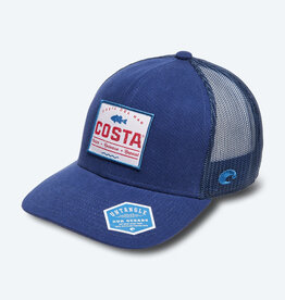 Costa Del Mar Costa Topwater Trucker Hat Blue