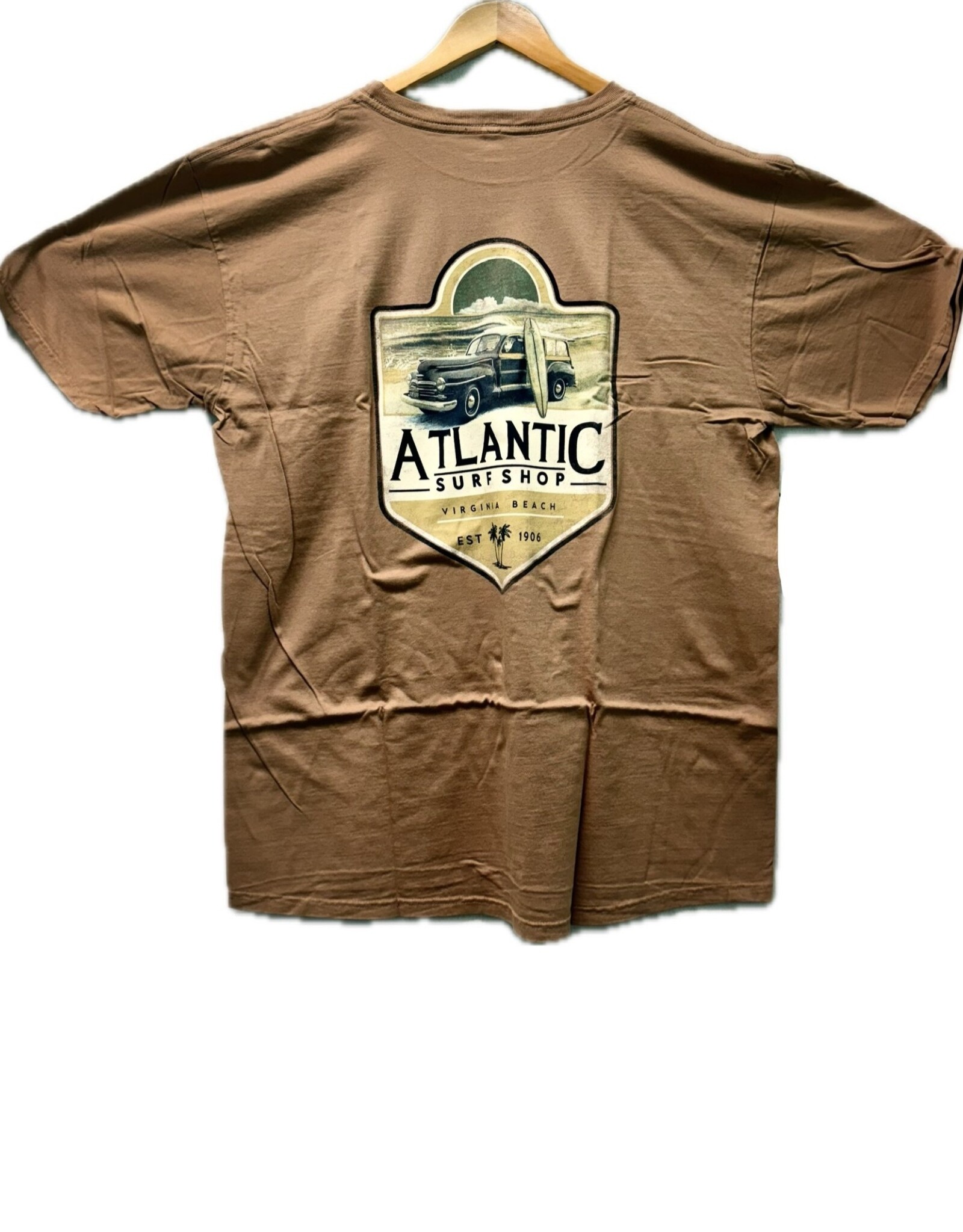 Atlantic Surf Co Atlantic Surf Shore Drive T-shirt Driftwood