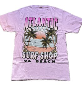 Atlantic Surf Co Atlantic Surf Beach Day T-shirt Lavender