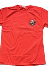 Atlantic Surf Co Atlantic Surf Stoked T-shirt Red Orange