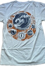 Atlantic Surf Co Atlantic Surf Memory Beach T-shirt Blue