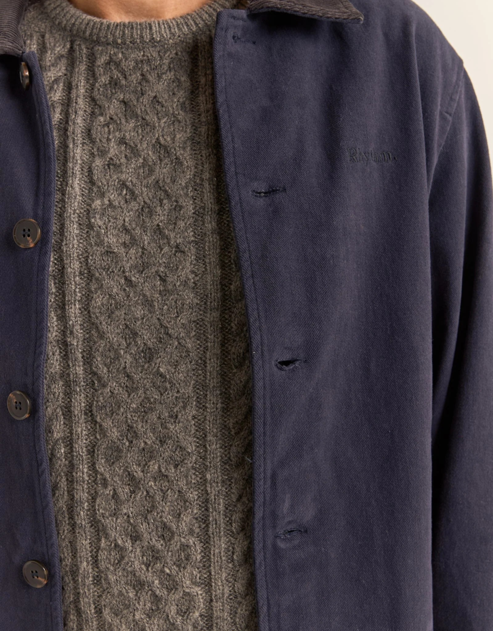 Rhythm Rhythm Langley Jacket Dark Navy