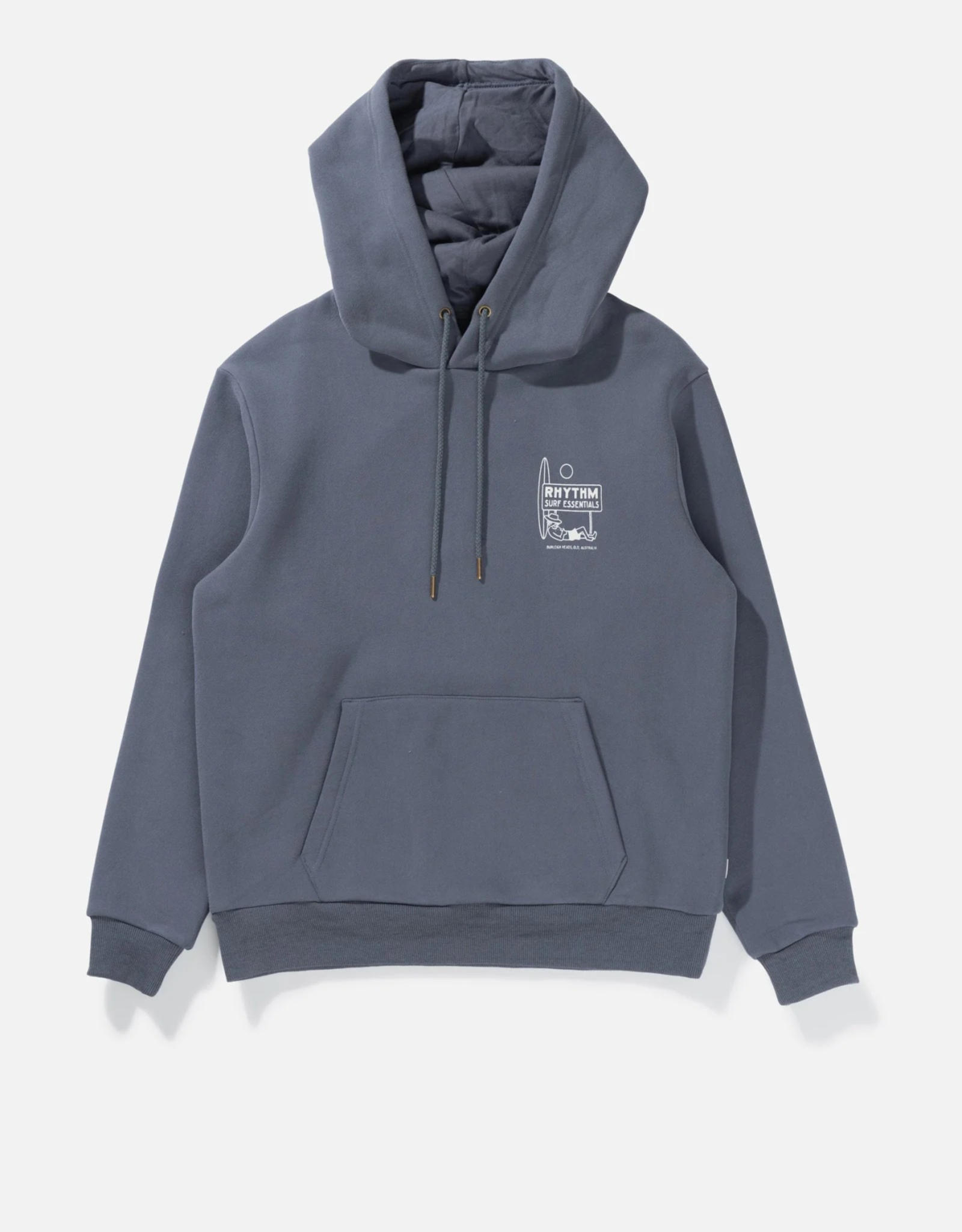 Rhythm Rhythm Lull Fleece Hoodie Worn Navy