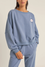Rhythm Rhythm Washed Out Slouch Fleece Washed Navy