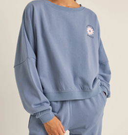 Rhythm Rhythm Washed Out Slouch Fleece Washed Navy
