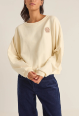 Rhythm Rhythm Sun Bleached Slouch Fleece Cream