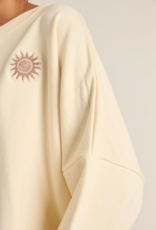 Rhythm Rhythm Sun Bleached Slouch Fleece Cream