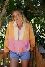 Rusty Rusty Annie Windbreaker Jacket Apricot