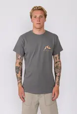 Rusty Rusty Stay Wavy Short Sleeve Tee Washed Black