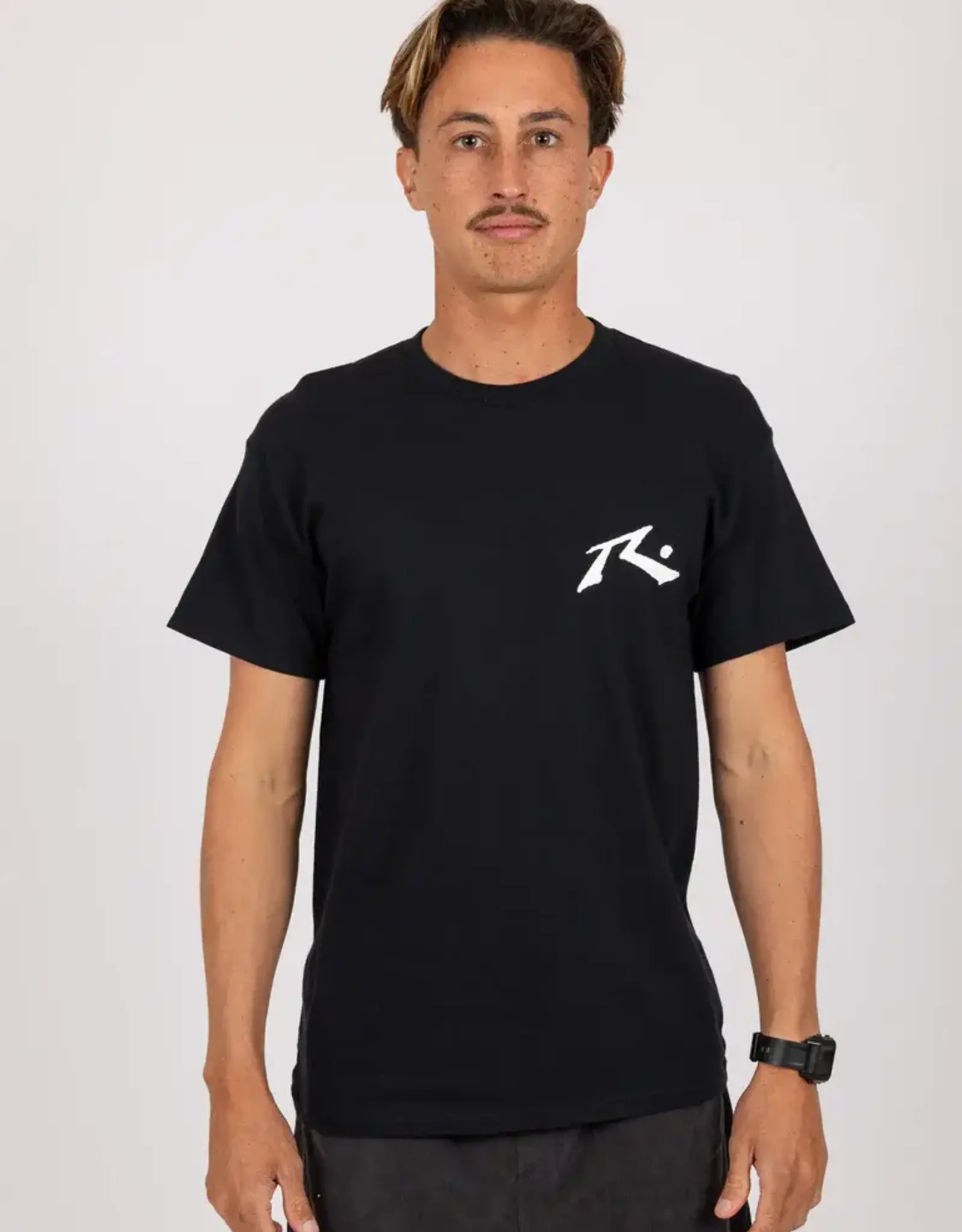 Rusty Rusty Go Outside Short Sleeve Tee Black