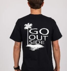 Rusty Rusty Go Outside Short Sleeve Tee Black
