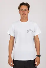 Rusty Rusty Killer Swell Short Sleeve Tee White