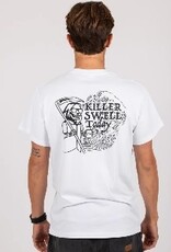 Rusty Rusty Killer Swell Short Sleeve Tee White