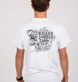 Rusty Rusty Killer Swell Short Sleeve Tee White