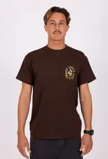 Rusty Rusty Nesian Short Sleeve Tee Chocolate