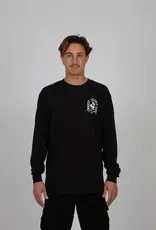 Rusty Rusty Nesian Long Sleeve Tee Black
