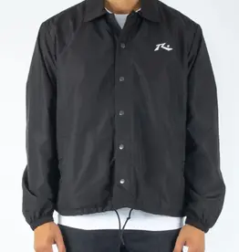 Rusty Rusty Base Coaches Jacket Black
