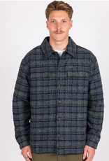 Rusty Rusty The Whale Quilted Flannel Ocean Check