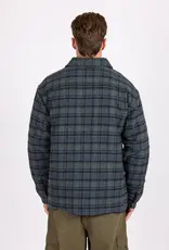 Rusty Rusty The Whale Quilted Flannel Ocean Check