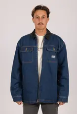 Rusty Rusty Dungaree Denim Jacket Deep See Blue