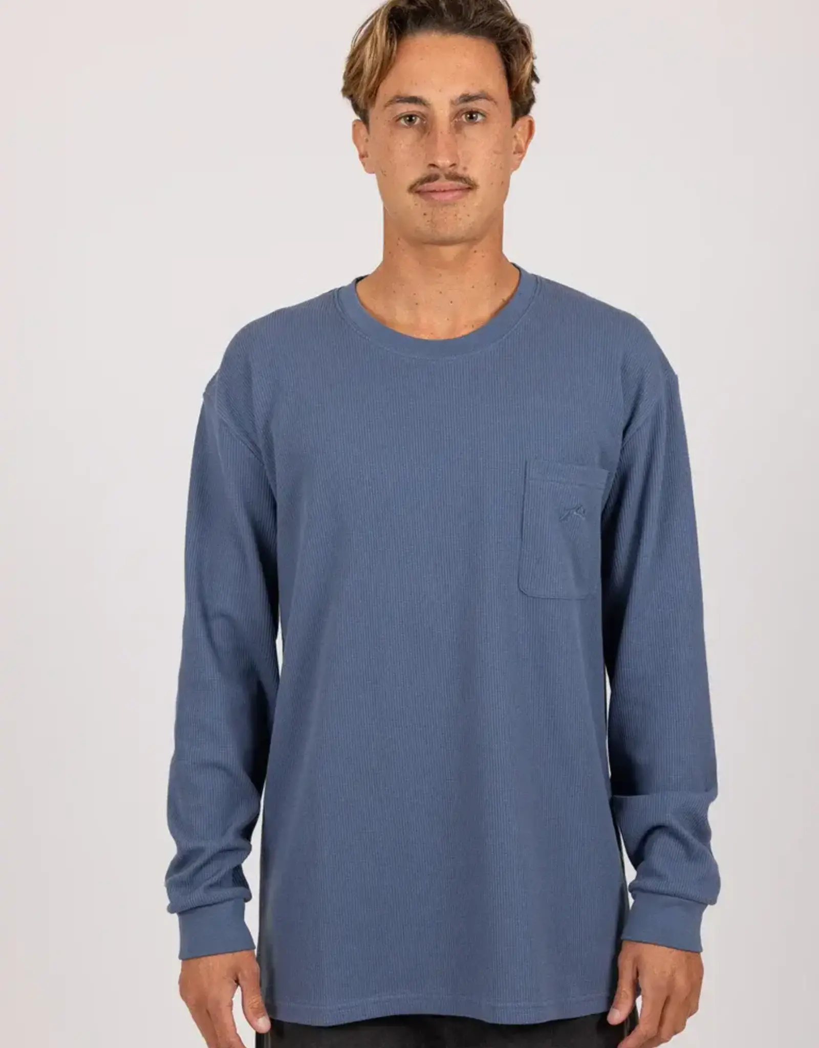 Rusty Rusty Long Shot Long Sleeve Tee Moonlight