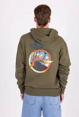 Rusty Rusty Port Break Pullover Fleece Army