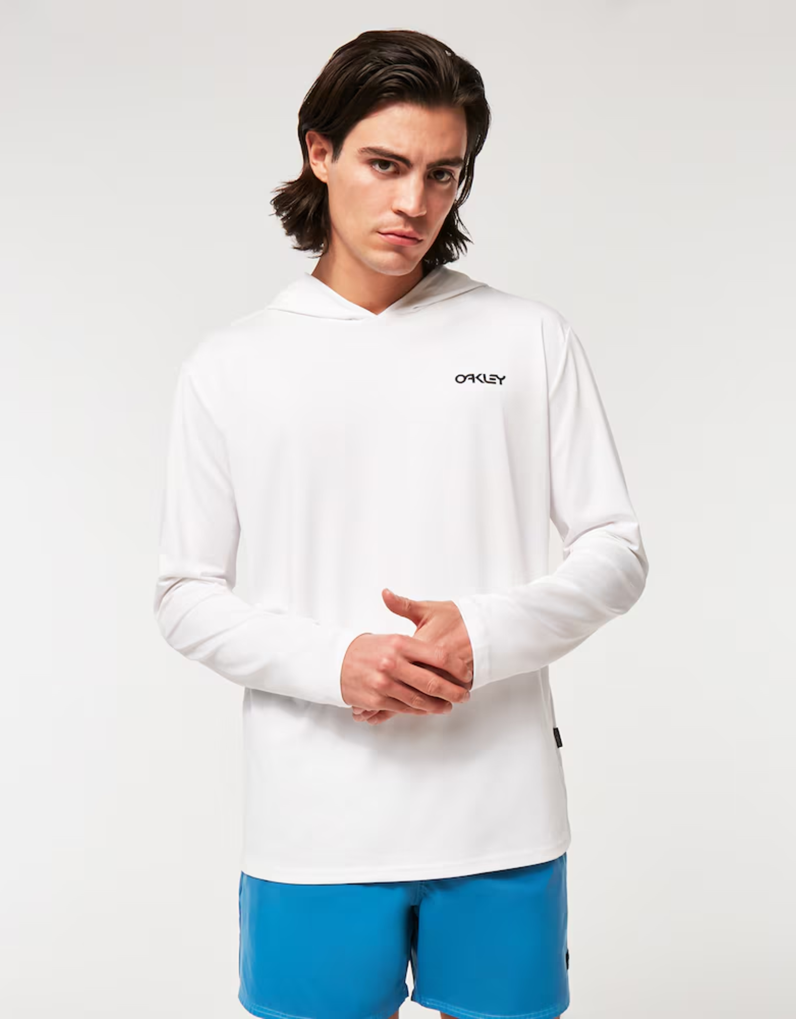 Oakley Oakley Rainbow RC Hooded Rashguard White