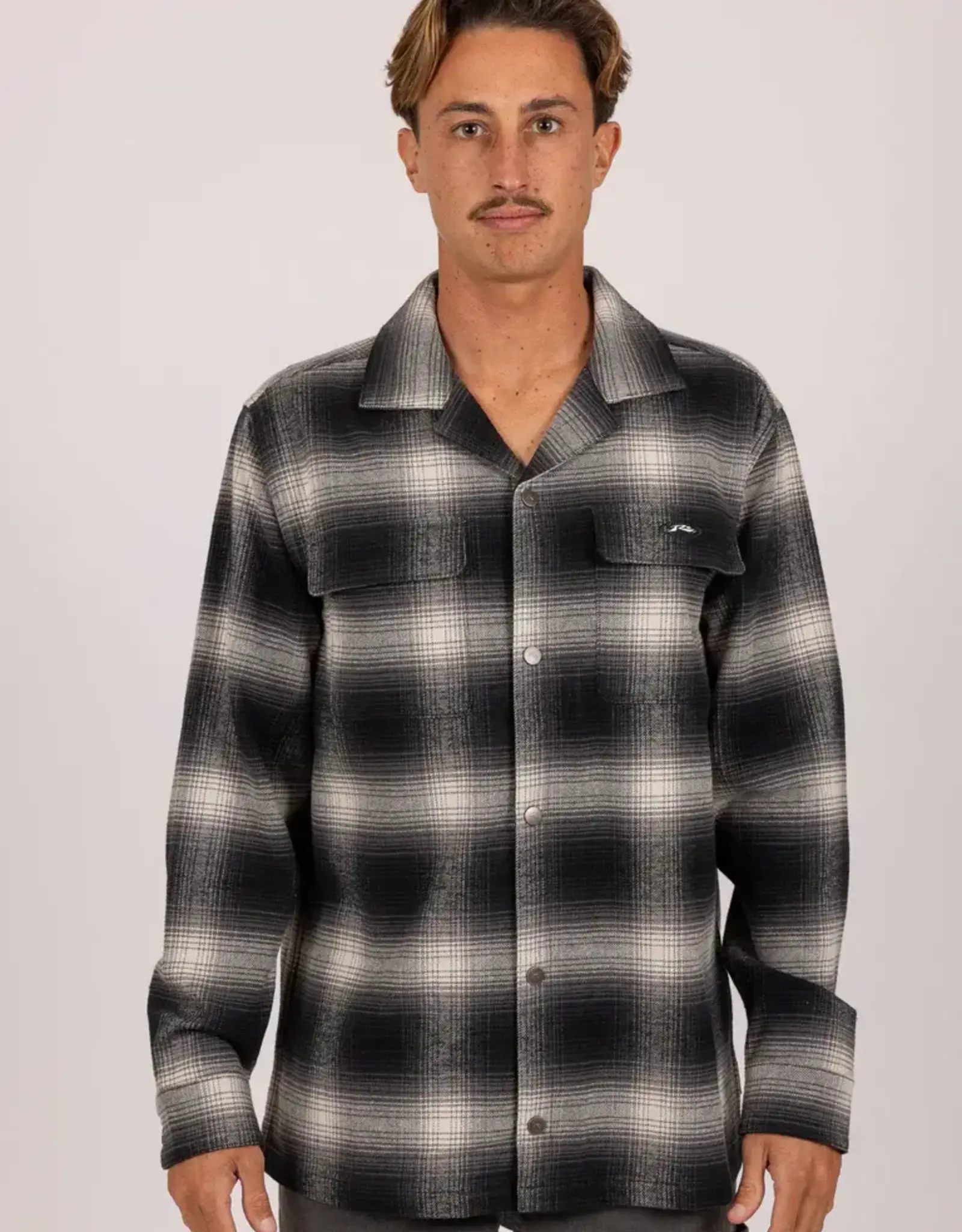 Rusty Rusty Holyoke Flannel Charcoal
