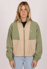 Rusty Rusty Annie Windbreaker Jacket Army