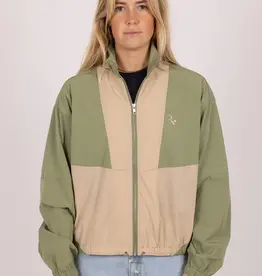 Rusty Rusty Annie Windbreaker Jacket Army