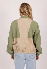 Rusty Rusty Annie Windbreaker Jacket Army