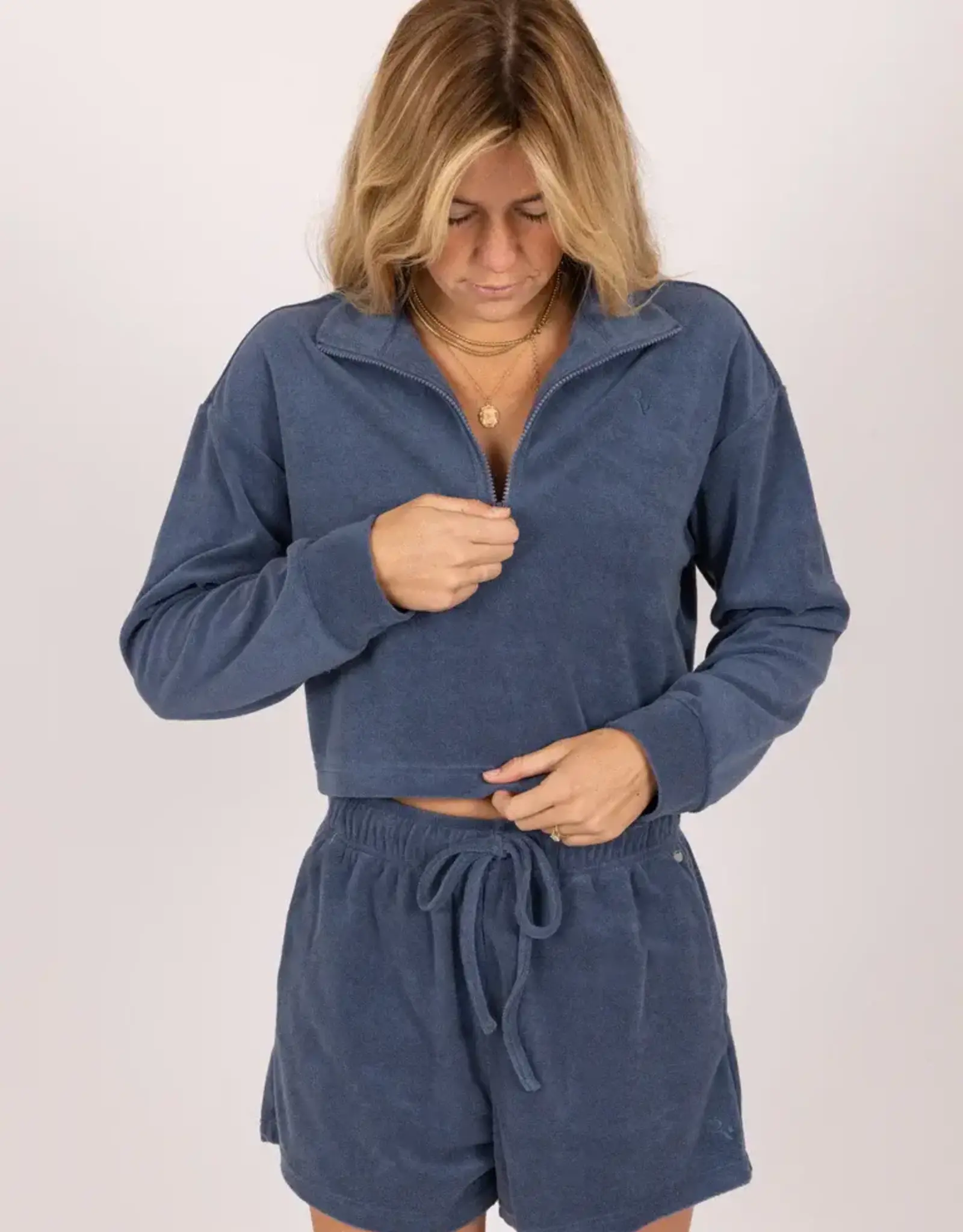 Rusty Rusty Emmy Terry Pullover Moonlight