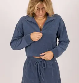 Rusty Rusty Emmy Terry Pullover Moonlight