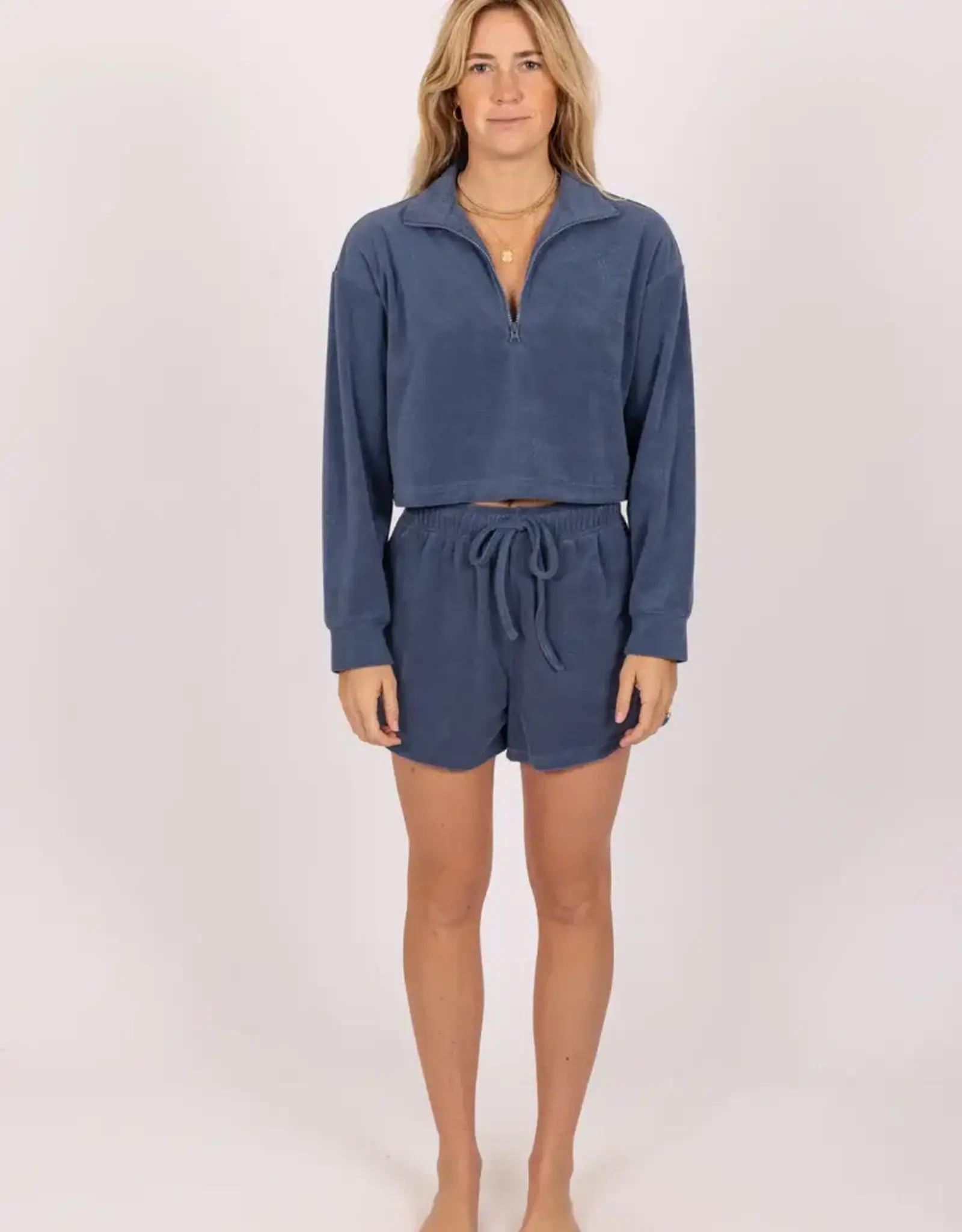 Rusty Rusty Emmy Terry Pullover Moonlight