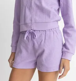 Rhythm Rhythm Waffle Short Lavender