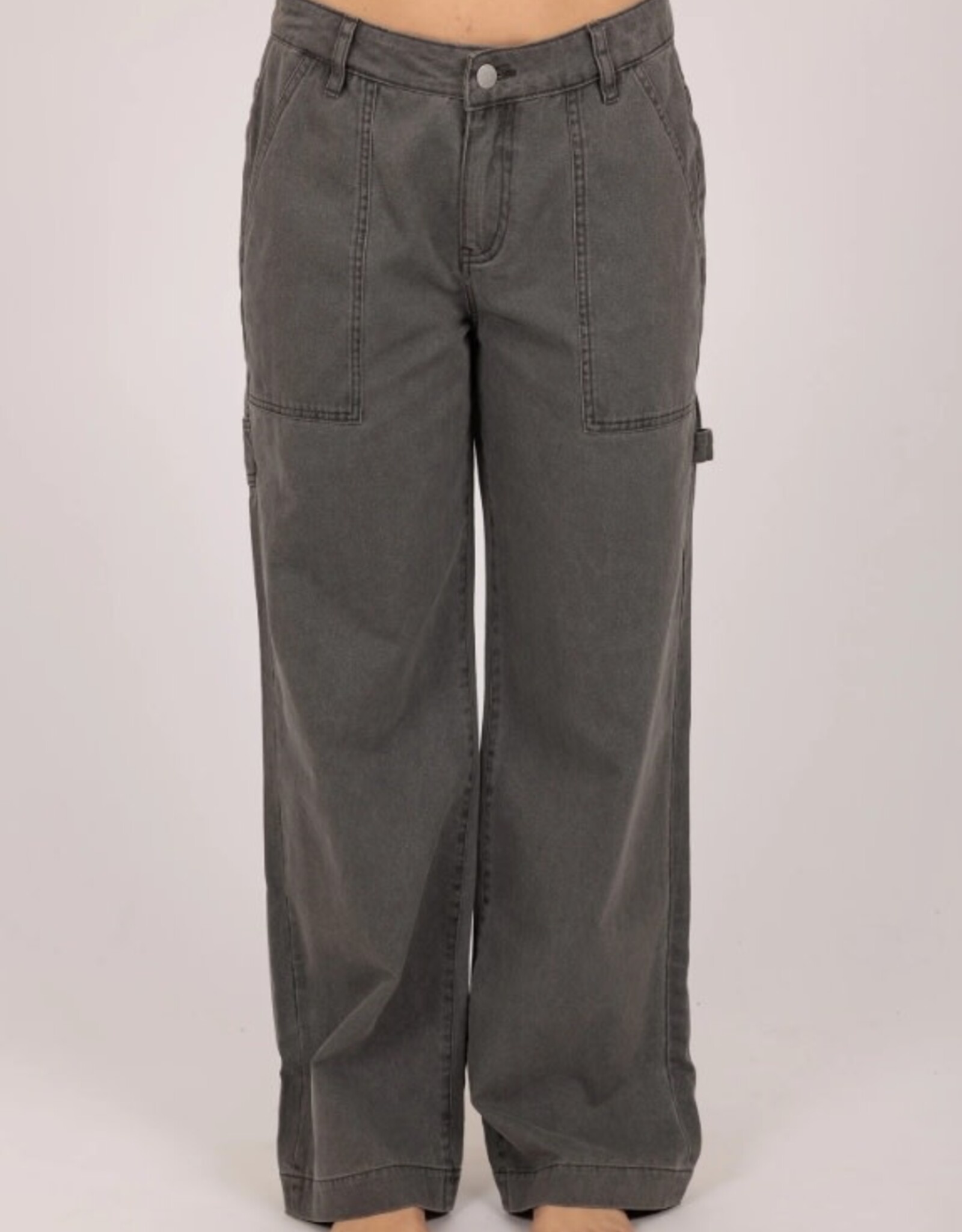 Rusty Rusty Riley Low Rise Carpenter Pant Charcoal