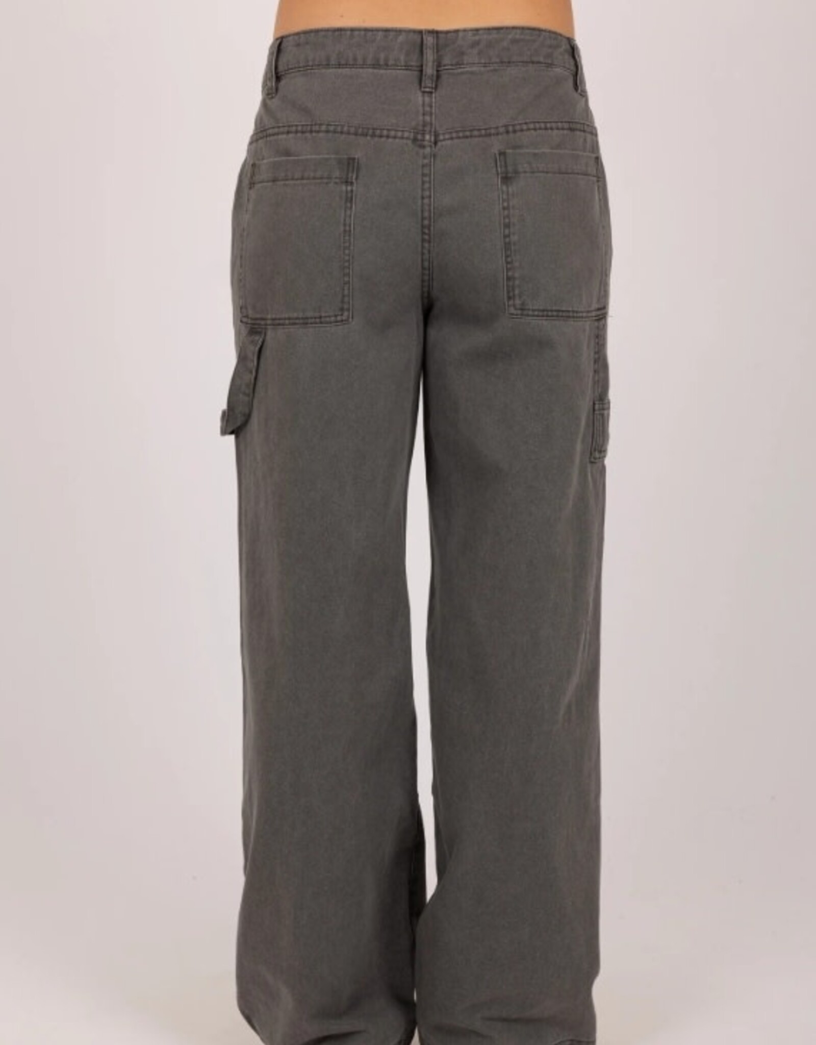 Rusty Rusty Riley Low Rise Carpenter Pant Charcoal
