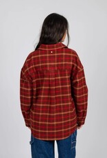 Rusty Rusty Flannel Shirt Jacket Red