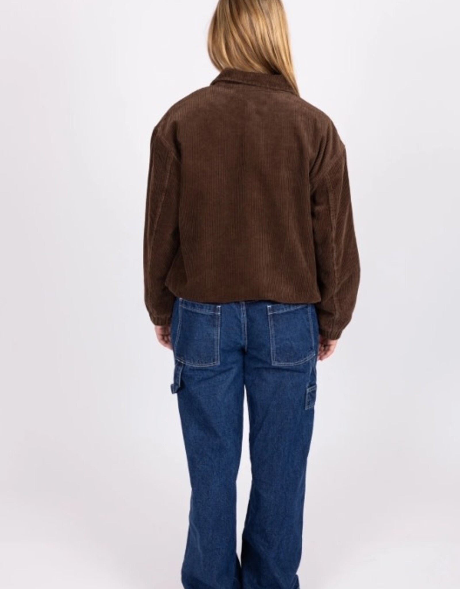 Rusty Rusty Corduroy Jacket Coffee